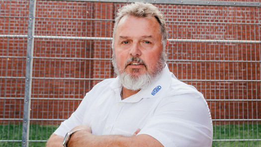 Das Bild zeigt den Bundesvorsitzenden des BSBD, René Müller